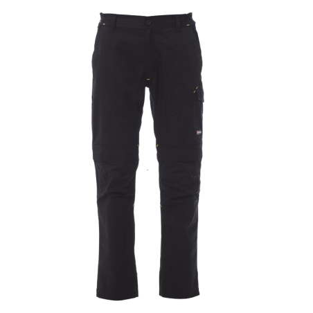 CHEMITOOL BY PAYPER Worker Tech Trousers Unisex Multi Pocket Black/Black L