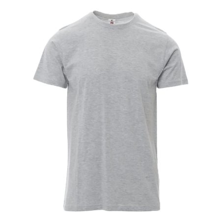 T-Shirts Print 140/150g Melange Grey L CHEMITOOL BY PAYPER