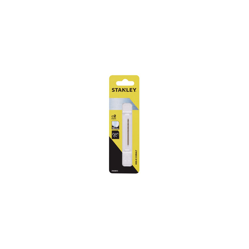 Broca de cobalto HSS-E ø 2mm Broca de cobalto HSS-E ø 2mm