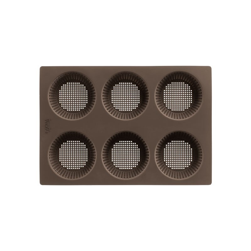 Molde Mini Pães Redondos - 6 Cavidades