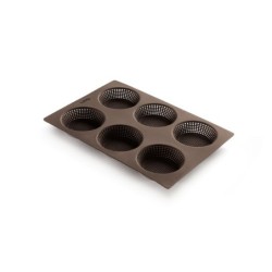 Molde Mini Pães Redondos - 6 Cavidades