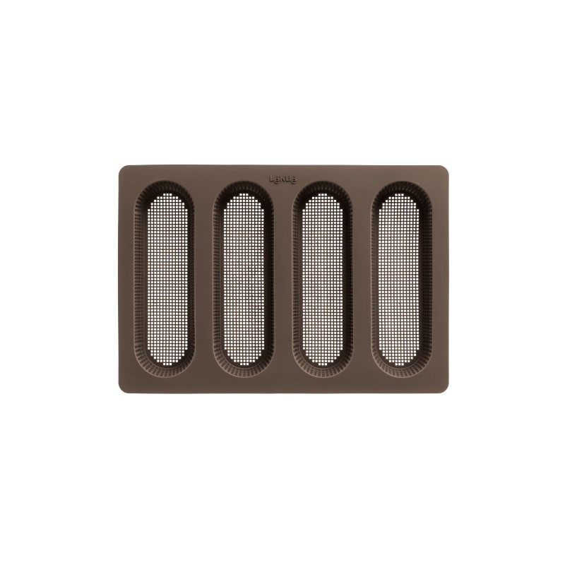Molde Para Mini Baguetes - 4 Cavidades Molde Para Mini Baguetes - 4 Cavidades