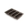 Molde Para Mini Baguetes - 4 Cavidades