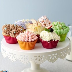 Big Muffin Cups 10Cm (6Un)