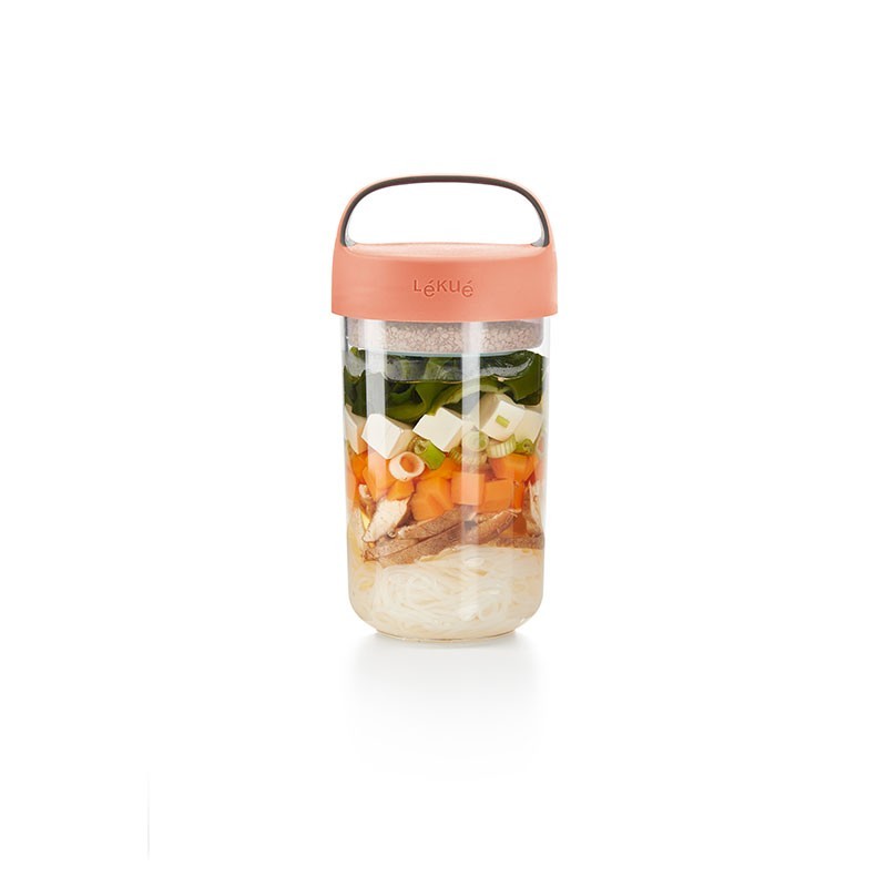 Recipiente 600ml Rosa - To Go