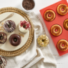 Mold for 6 Donuts Red