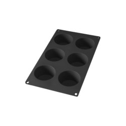 Molde de Silicona de 6 Muffins