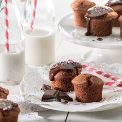 Molde de Silicona de 6 Muffins