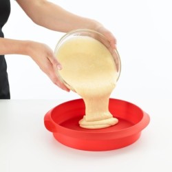 Molde De Silicone Redondo 24Cm
