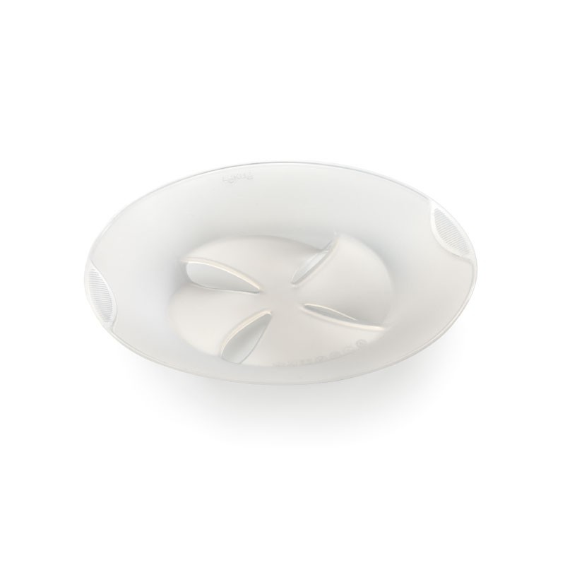 Tapa Antiderrame 27cm Blanco