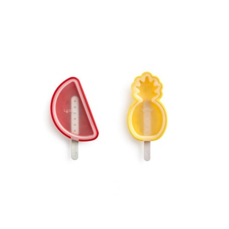 Tropical Fruits Ice Cream Molds (4Un)
