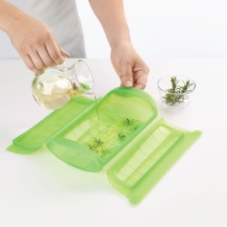 Steam Case With Draining Tray 1-2Pers