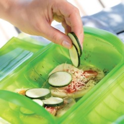 Steam Case With Draining Tray 1-2Pers
