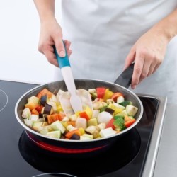 Cuchara Silicona Azul - Smart Solutions