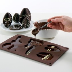 MOLDE PASCUA 3D 5 huevos