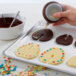 3D-Shaped Silicone Mould Easter