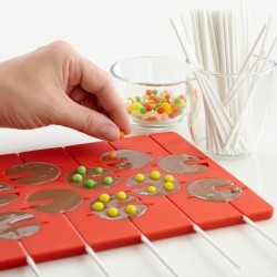 Molde de Silicona para Piruletas en 3D