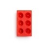 6 Mini Savarin Cake Mould Red