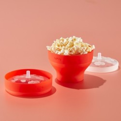 Mini Pipocas no Micro-Ondas 1Un Vermelho