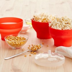 Mini Microwave Popcorn 1Un Red