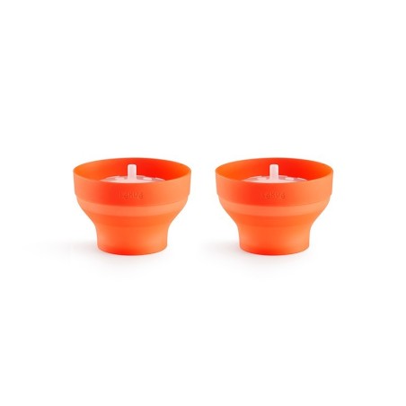 Mini Microwave Popcorn Set 1Uds Red