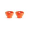 Mini Microwave Popcorn Set 1Uds Red