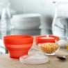 Mini Microwave Popcorn Set 1Uds Red