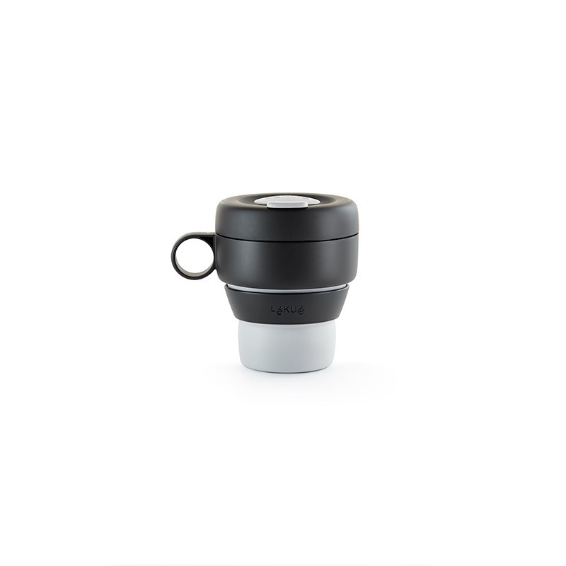 Reusable Collapsible Cup Grey - Mug To Go