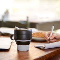Reusable Collapsible Cup Grey - Mug To Go