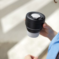 Reusable Collapsible Cup Grey - Mug To Go