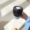 Reusable Collapsible Cup Grey - Mug To Go