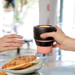 Copo Rebatível Coral - Mug To Go