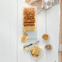 Sandwich Bread Rectangular 28cm Red