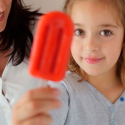 Large Stackable Popsicles Mould (1Un) Red