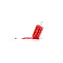 Large Stackable Popsicles Mould (1Un) Red