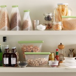 Kit of 3 Reusable Silicone Bags