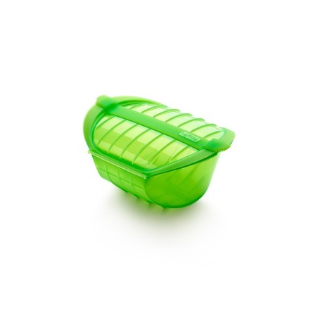 Deep Steam Case With Tray 1-2p. Green