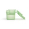 Reusable Silicone Boxes Set Green