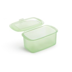 Reusable Silicone Boxes Set Green