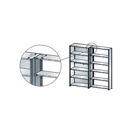 LISTA L1006 2000X500/350mm T-side Panel