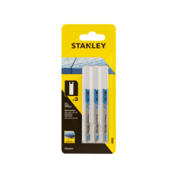 3 lâminas HSS para corte reto de 0.2 a 1