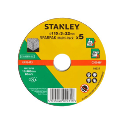 5 discos de corte para Pedra 115X22 mm