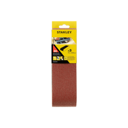 3 Cintas de lixa. 75x457 mm.