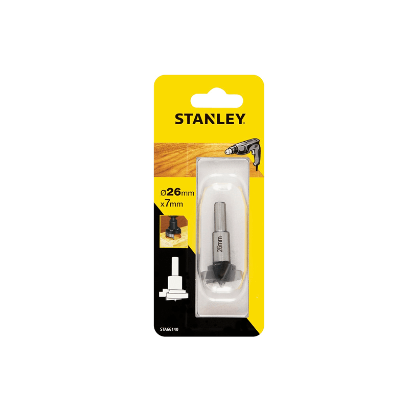 Fresa para dobradiças ø 26 mm.