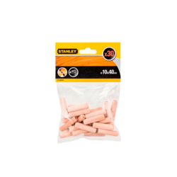 30 cavilhas para ensamblar ø 10x40 mm.