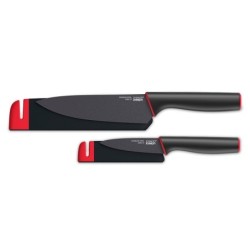 Knives with Sharpening Sheath - Slice&Sharpen