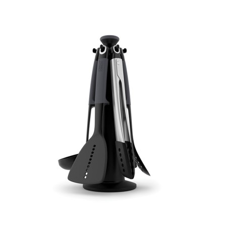 Utensil Carousel with Tongs - Elevate