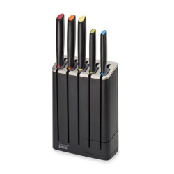 5-Piece Knife Set with Ceramic Sharpener