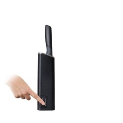 5-Piece Knife Set with Ceramic Sharpener