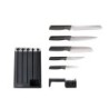 5-Piece Knife Set with Ceramic Sharpener